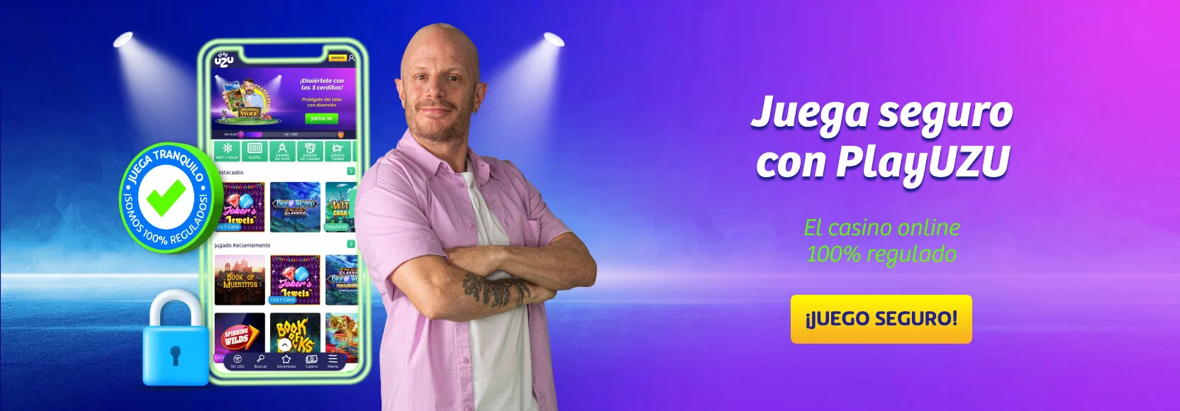 bonos y promociones de PlayUZU Casino